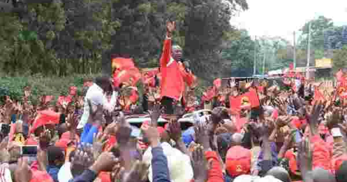 Uhuru: Raila to Blame for Kenya's Stagnation