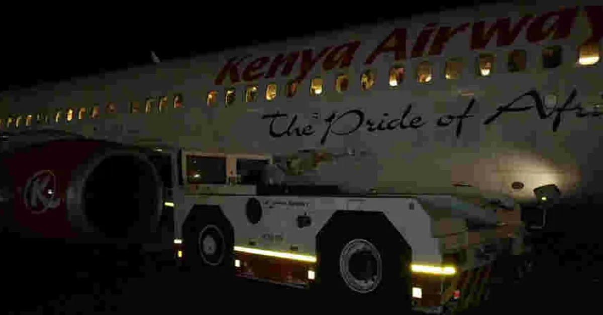 Sh10 Billion Kenya Airways Aircraft Grounded after JKIA Accident