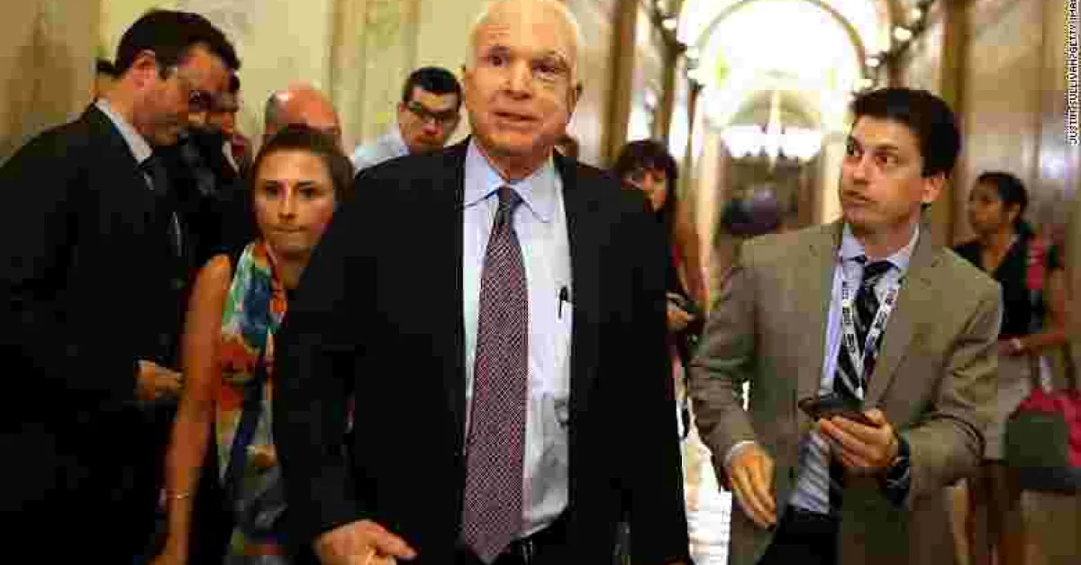 Obamacare Repeal Bill Dies in U.S. Senate as McCain Votes 'No'