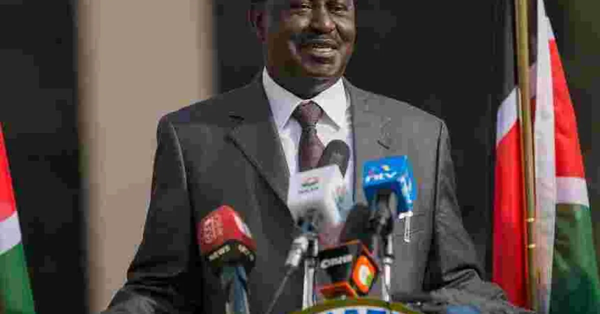 Raila: Uhuru is a Computer Generated President, We Will Move to the Supreme Court