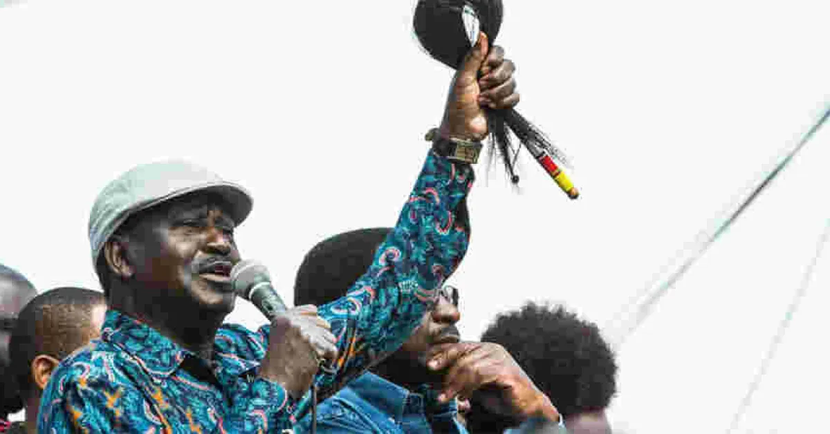 Raila: I'm Not Ready to Surrender My Stolen Victory