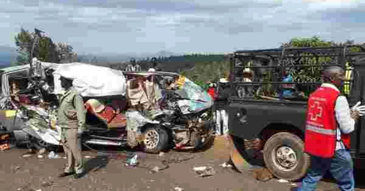 Eight People Die in a Grisly Road Crash in Meru