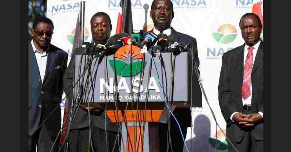 Stop Acting as President before Supreme Court Rules on Petition, NASA Tells Uhuru
