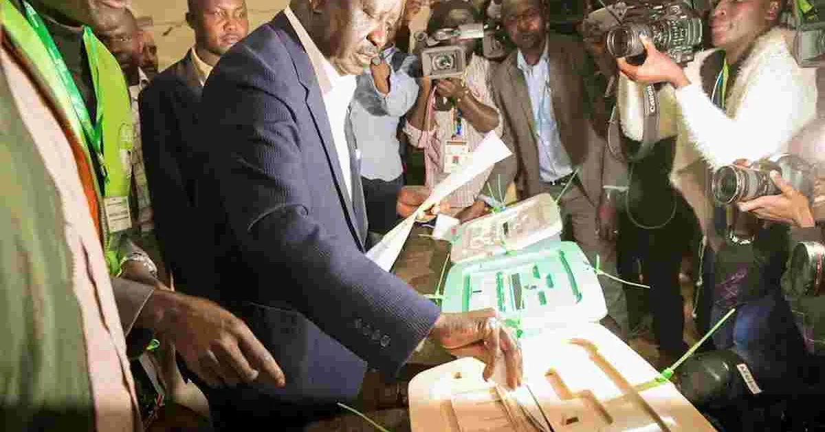 NASA Parallel Tallying Center Ready to Go, Says Raila