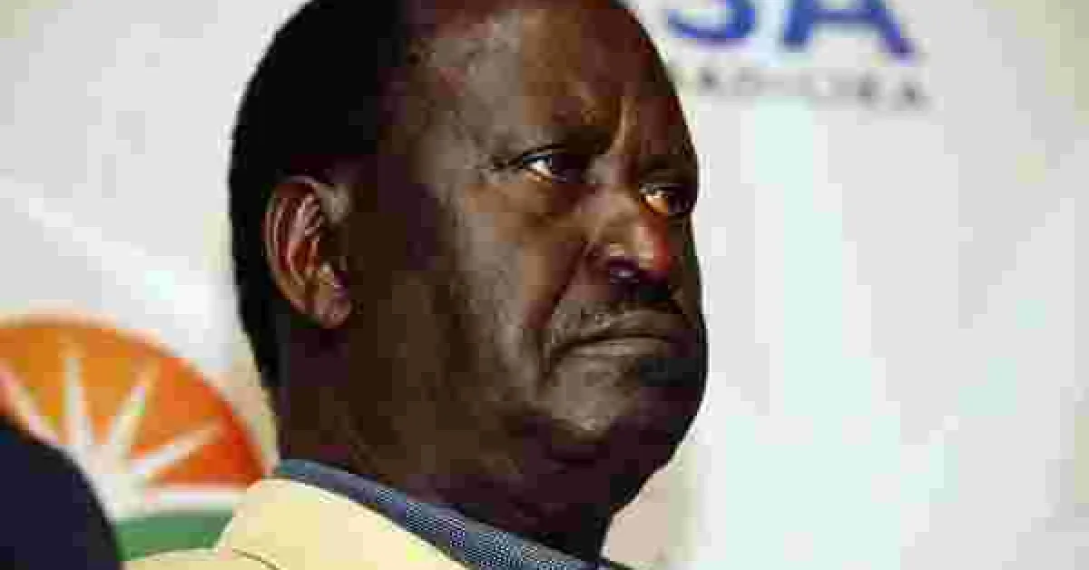 Raila Expresses Disappointment with John Kerry, International Observers