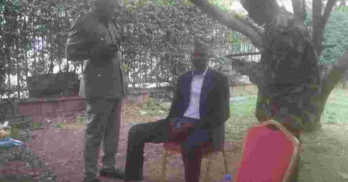 Wetangula's Bodyguard Fired Following Supreme Court Drama