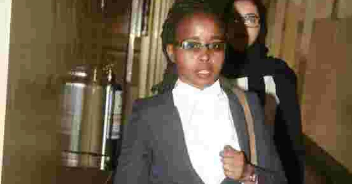 Meet Young Female Lawyer Ngania Melissa Representing President Uhuru at the Supreme Court