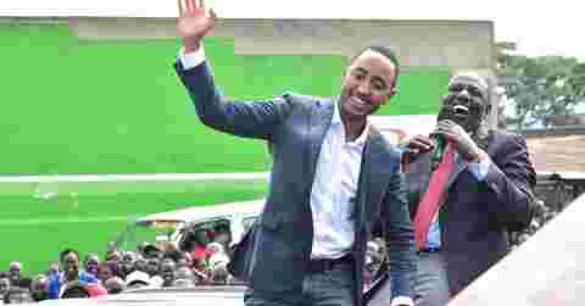 President Uhuru's Son Joins Presidential Campaign Trail ahead of Repeat Election