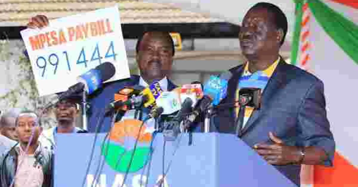 Kenyans in Diaspora Raise Funds for Raila Odinga's Campaign
