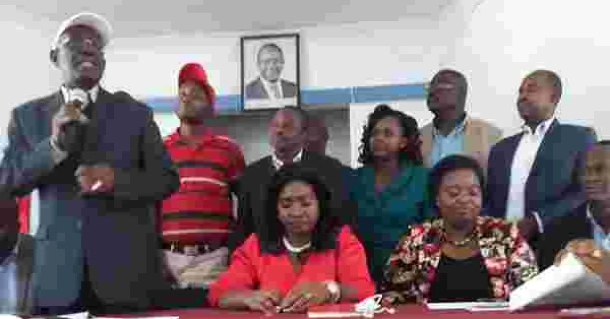 David Musila Leads 18 Ukambani Leaders in Endorsing President Uhuru