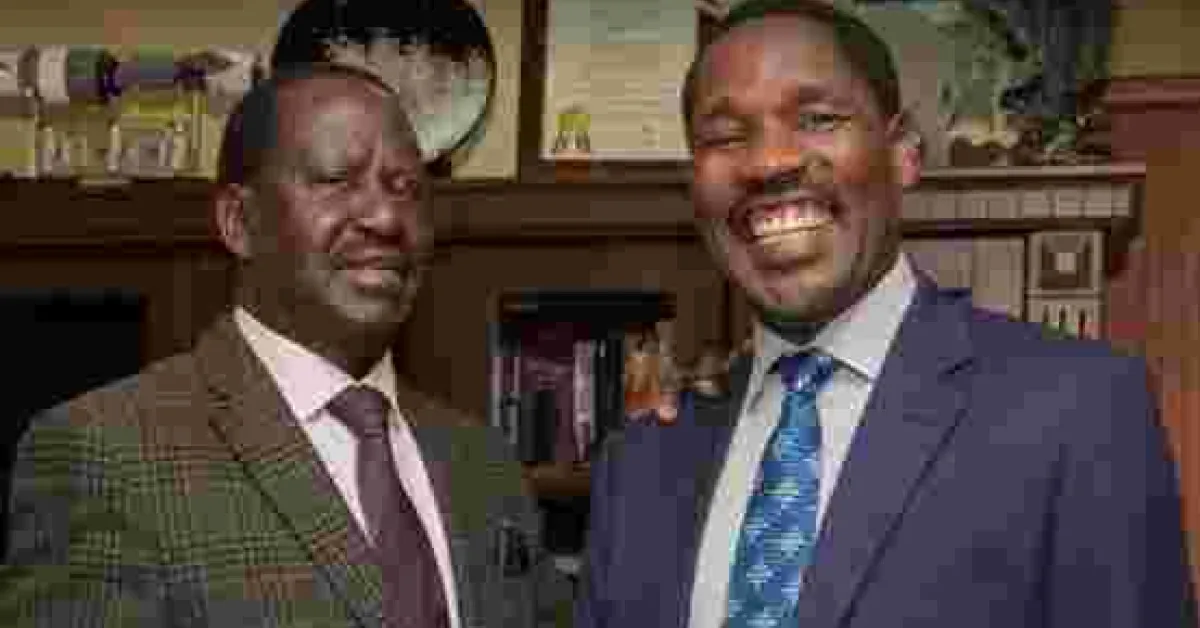 Raila Speaks on Why Former Meru Governor Peter Munya Abandoned Him