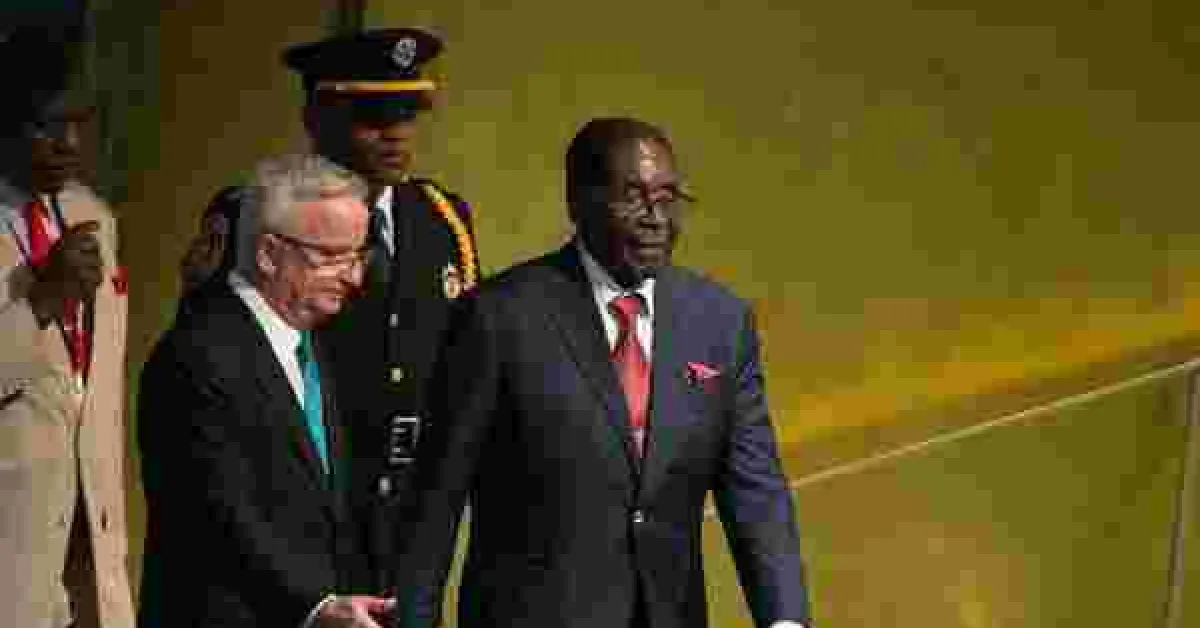 Mugabe Mocks US President Donald Trump in His Address to UN General Assembly