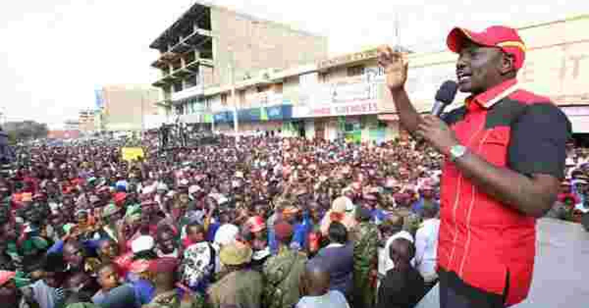 There's No Way Raila Can Defeat President Uhuru, Deputy President William Ruto Says