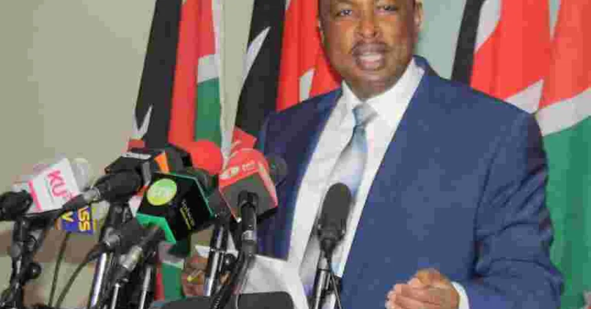 Government Spokesman Eric Kiraithe Urges Kenyans to Boycott NASA Anti-IEBC Demos