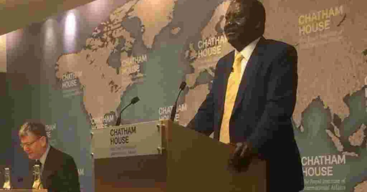 Raila Travels to the UK
