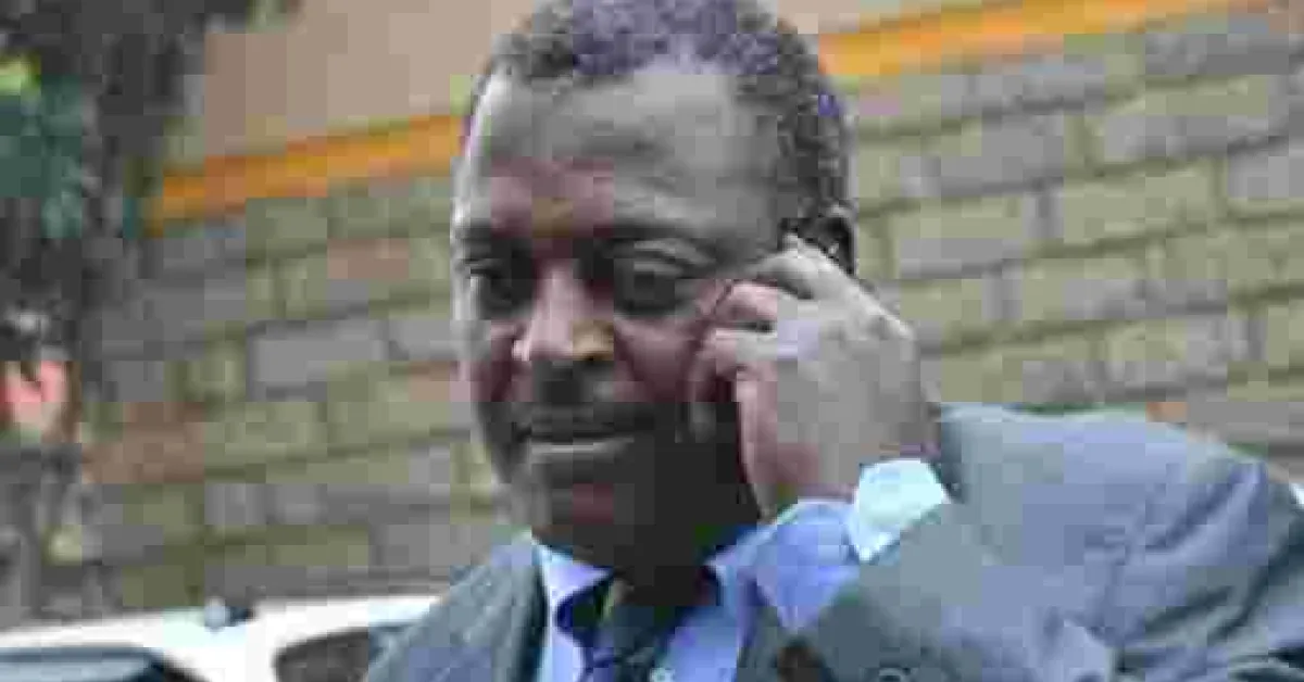 I'm Not Bankrupt, Presidential Aspirant Cyrus Jirongo Says