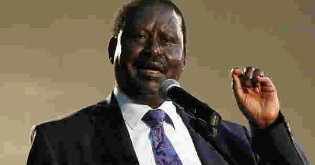 Raila: President Uhuru has Stripped Us Naked