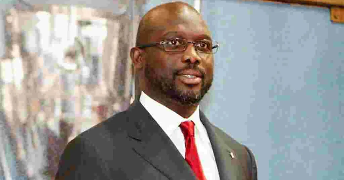 Former Football Great George Weah Leads in the Race for Liberian President
