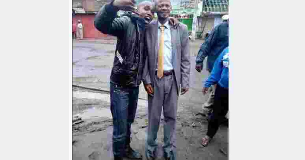 Transformed &quot;Githeri Man&quot; Pictured again at His Polling Station