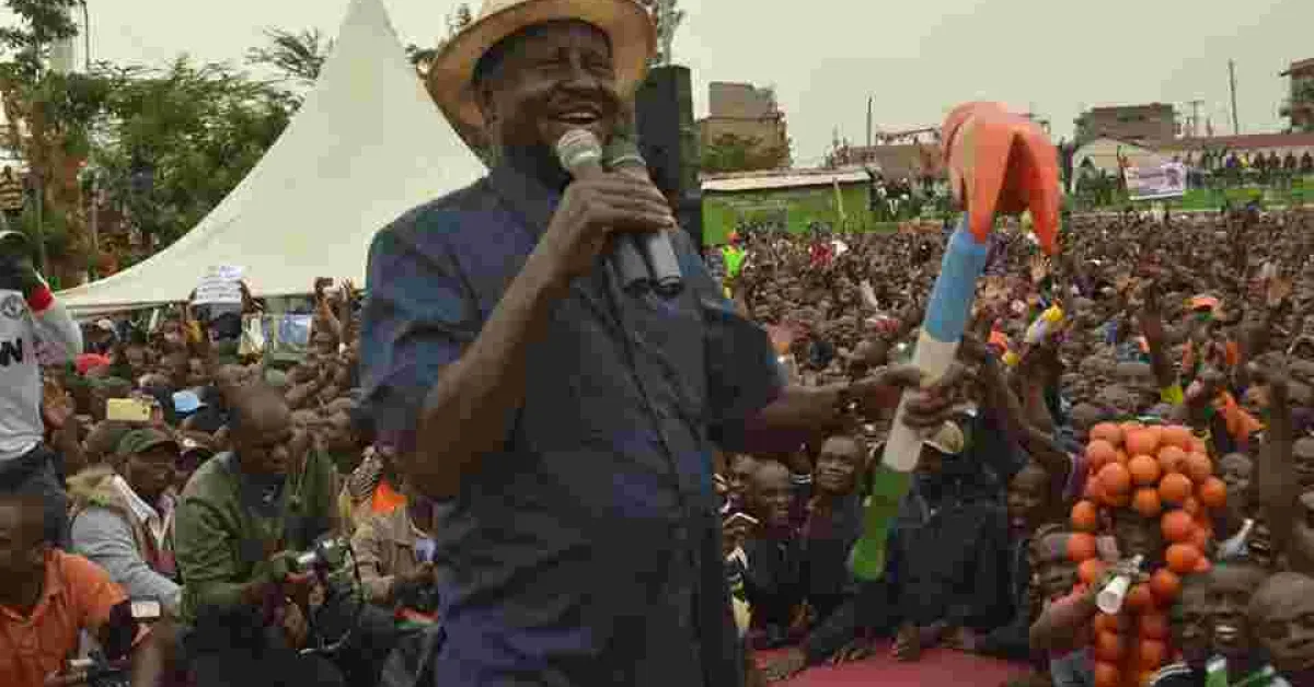 Raila Tells Off Foreign Envoys over Kenya's Election