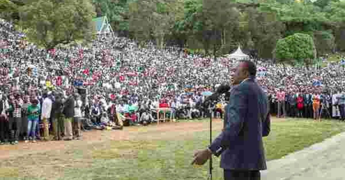 President Uhuru Assures Kenyans of Peace Ahead of October 26th Vote