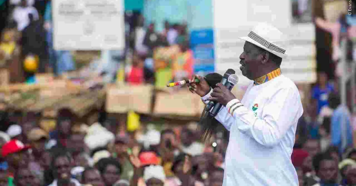 Raila Launches &quot;Third Republic&quot;