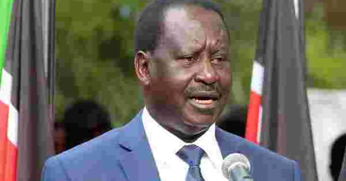 Raila Castigates Laikipia Livestock Shooting