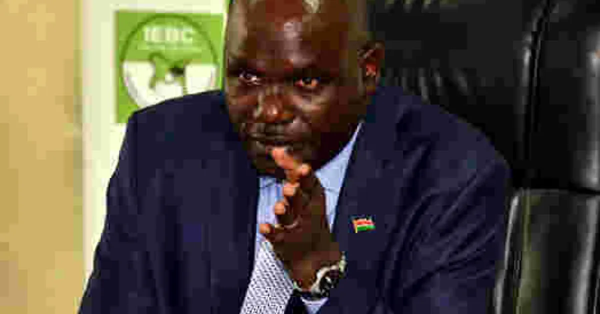 IEBC Chairman Wafula Chebukati Declares He Won't Resign