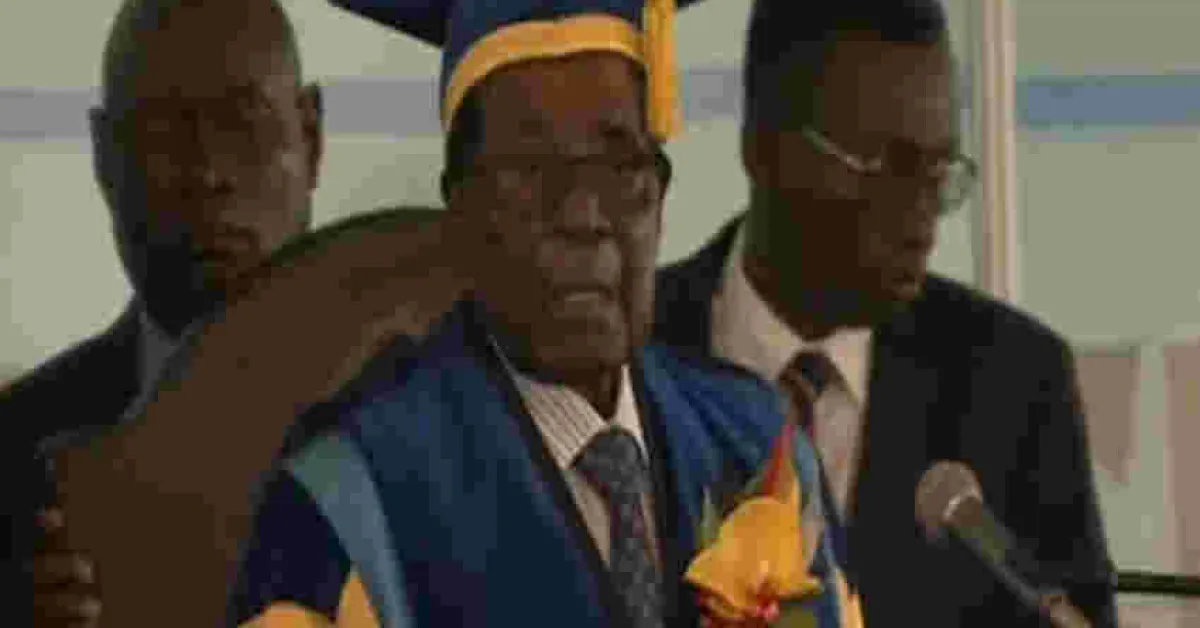 Zimbabwe President Robert Mugabe Makes First Public Appearance