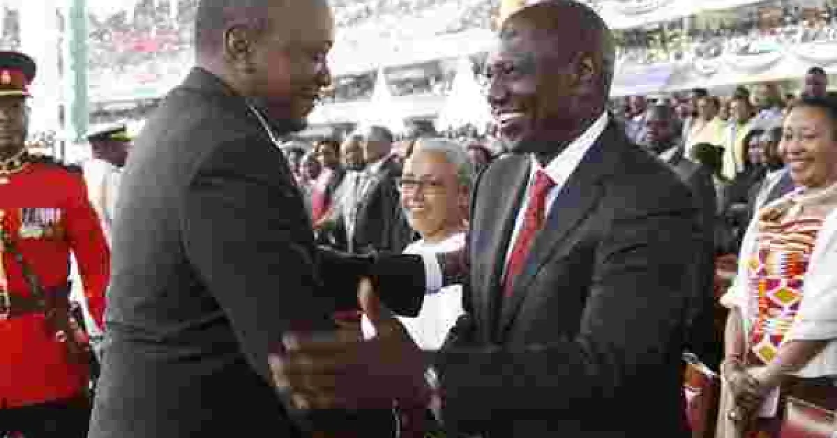 President Uhuru's Finds a New Title for Deputy President Ruto