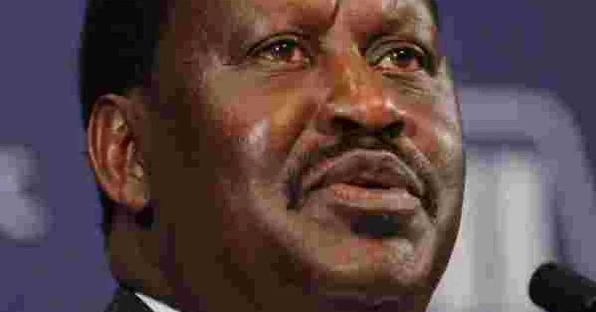 Raila Won't Address US Congress, Advisor Says