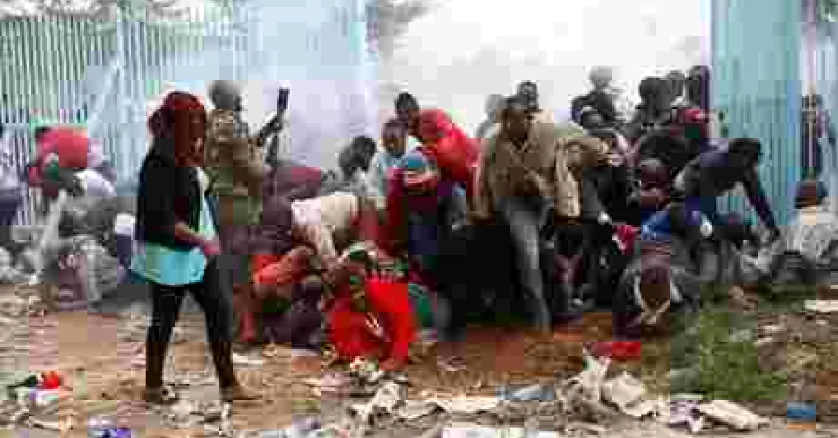 Several People Injured in a Stampede at President Uhuru's Inauguration