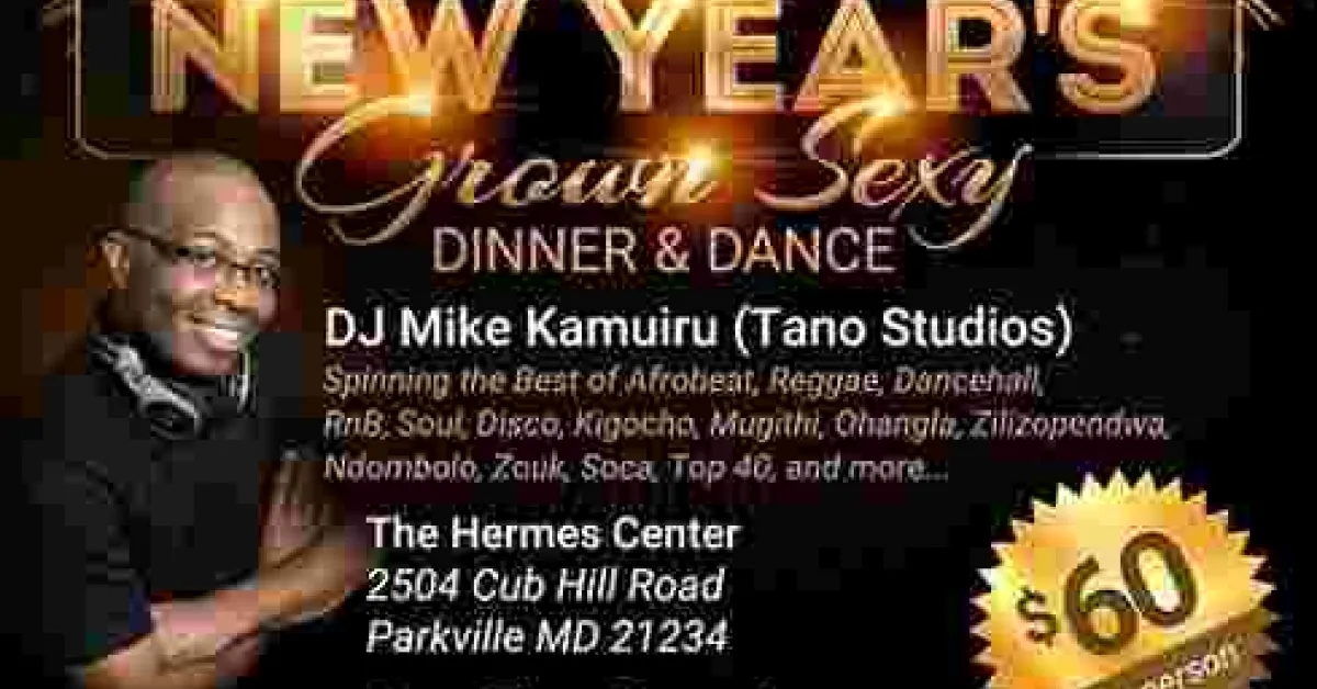 2018 New Year's Eve Celebration in Baltimore, MD with DJ Mike Kamuiru