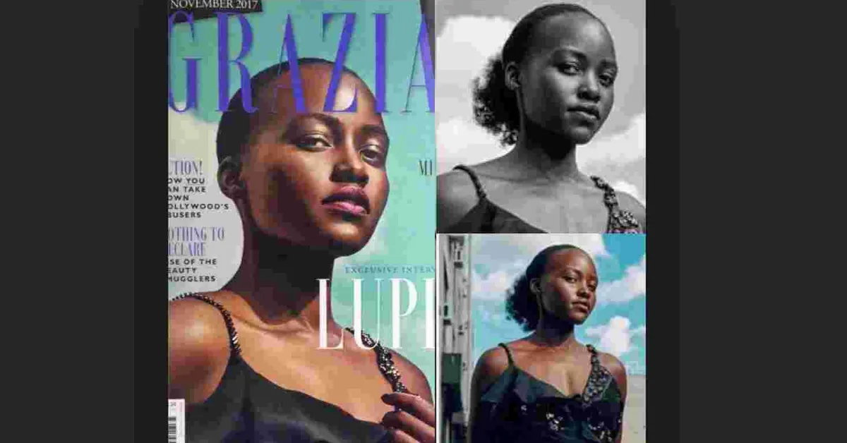 Kenyan Hollywood Actress Lupita Nyong'o Hits Out at UK Magazine for Photoshopping Her Kinky Hair