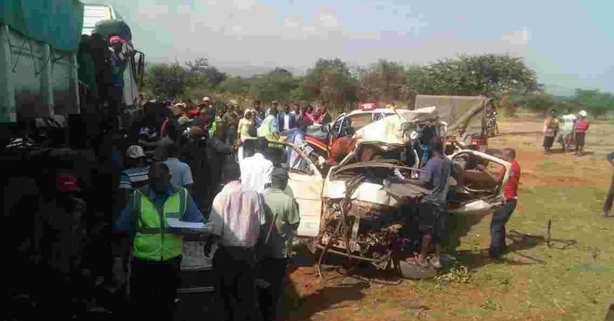 Seven People Die in Grisly Road Accident along Nairobi-Mombasa Highway