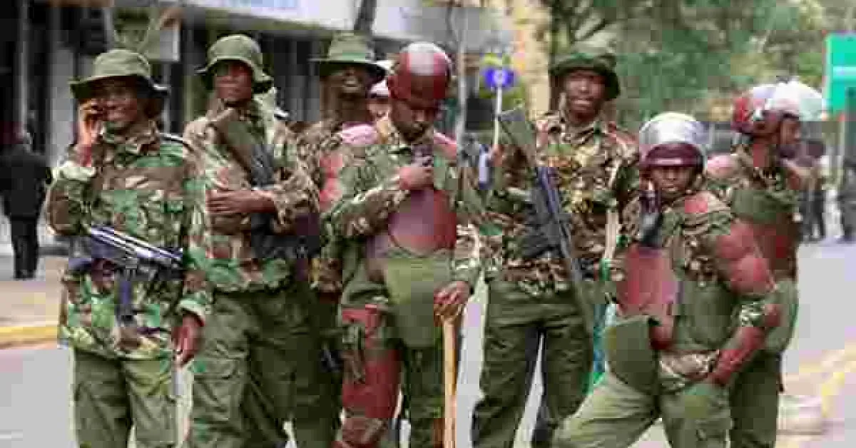 President Uhuru Hails Police's Role During the Electioneering Period