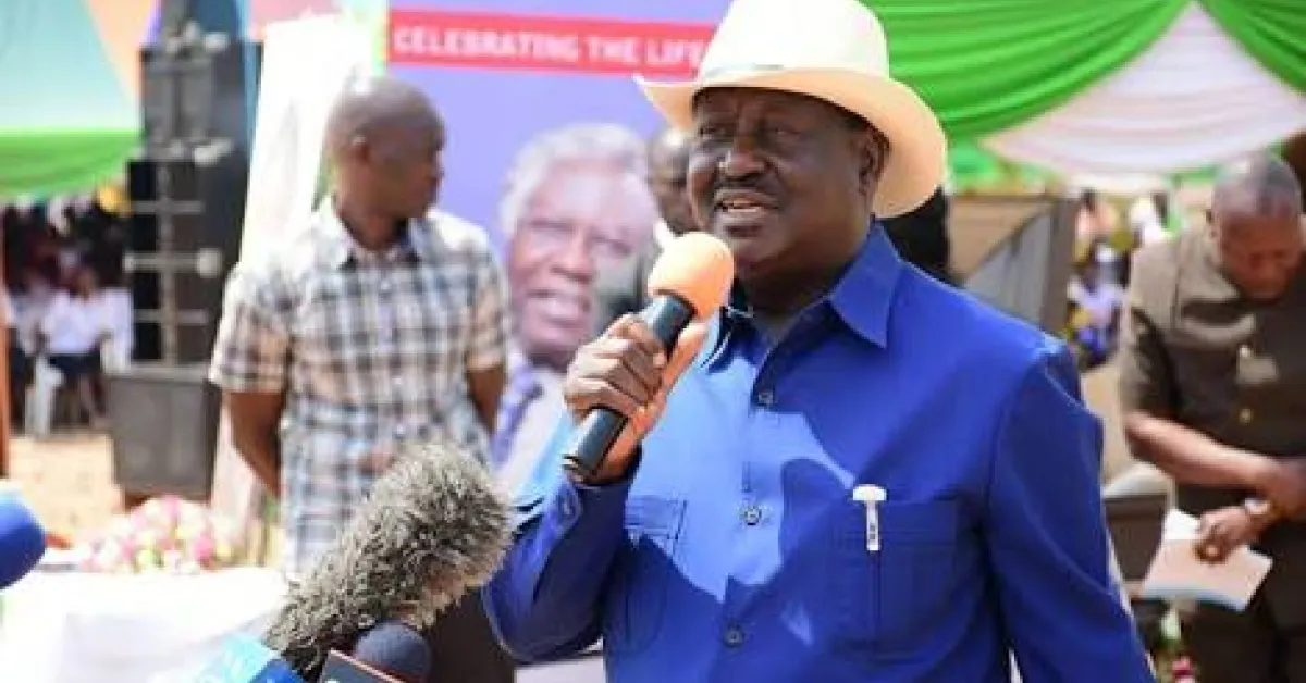 Youths Disrupt former US-Based Scholar Calestous Juma's Burial as they Attempt to 'Swear-in' Raila by Force