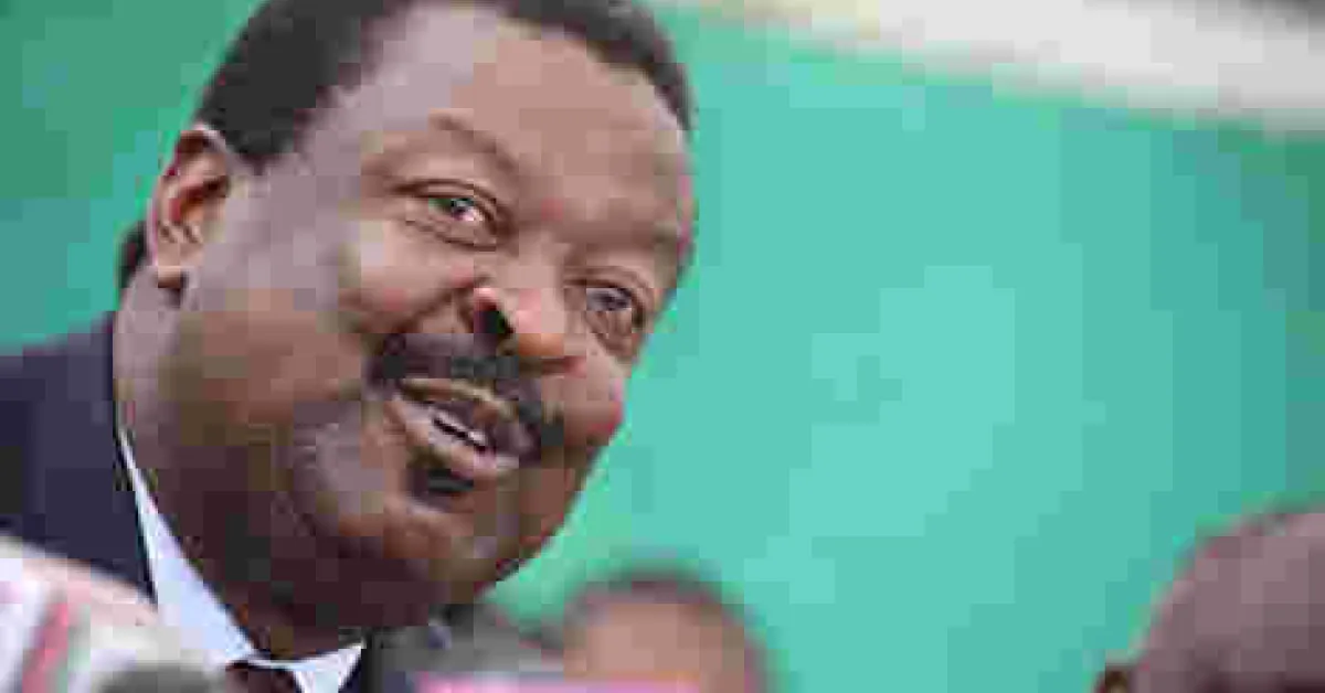 Jubilee Out to Harm Me, Mudavadi Claims