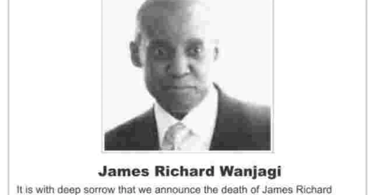 Businessman Jimmy Wanjigi Reacts to Daily Nation's Obituary Alluding to His Death