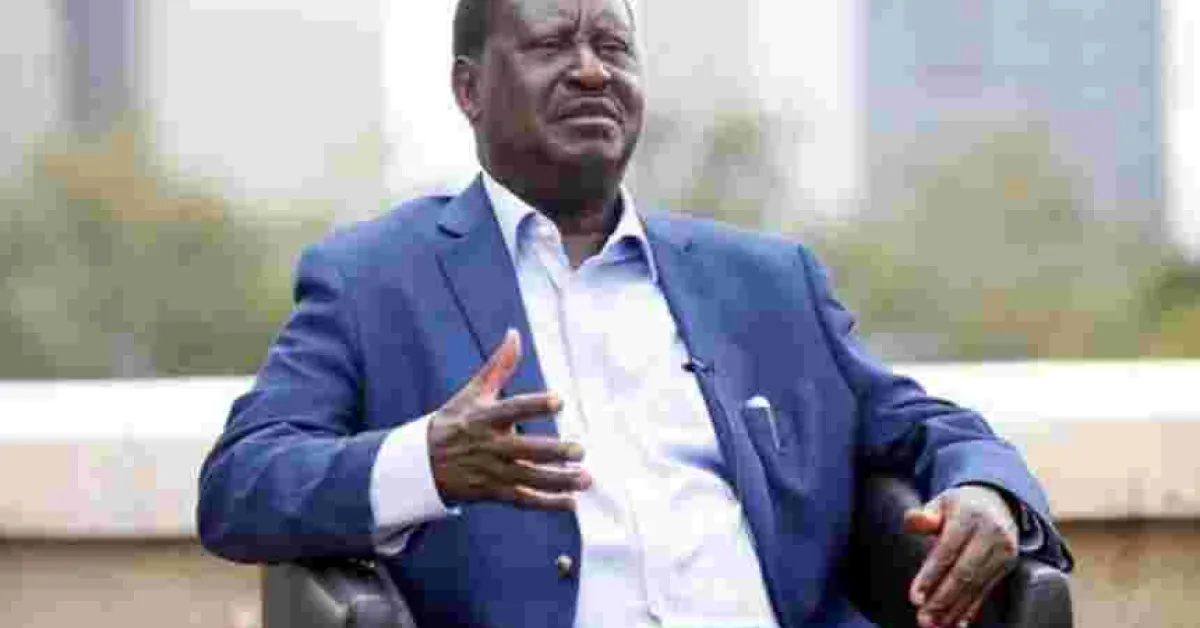 Raila Opens Up on Why He Kept Kalonzo, Wetang'ula, Mudavadi Out of Talks with President Uhuru