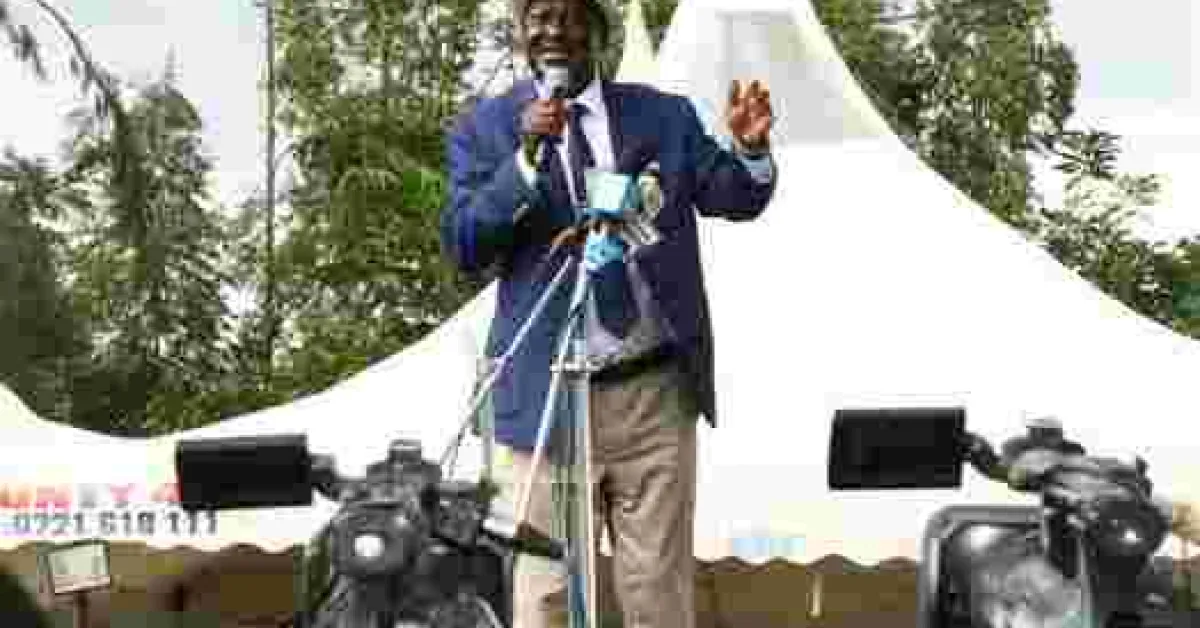 Pact with President Kenyatta Changed Nothing, Raila Assures Supporters