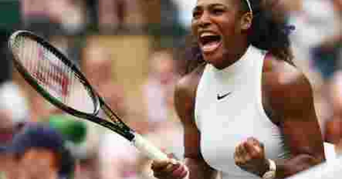 American Tennis Starlet Serena Williams Expresses Her 'Love' for Kenya