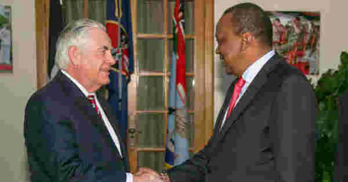 US Secretary of State Rex Tillerson Falls Ill Hours after Arriving in Nairobi