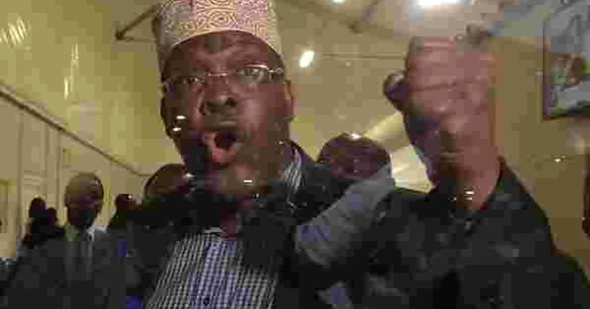 More Drama at JKIA as Miguna Miguna Tears Papers Meant to 'Regularize' His Citizenship