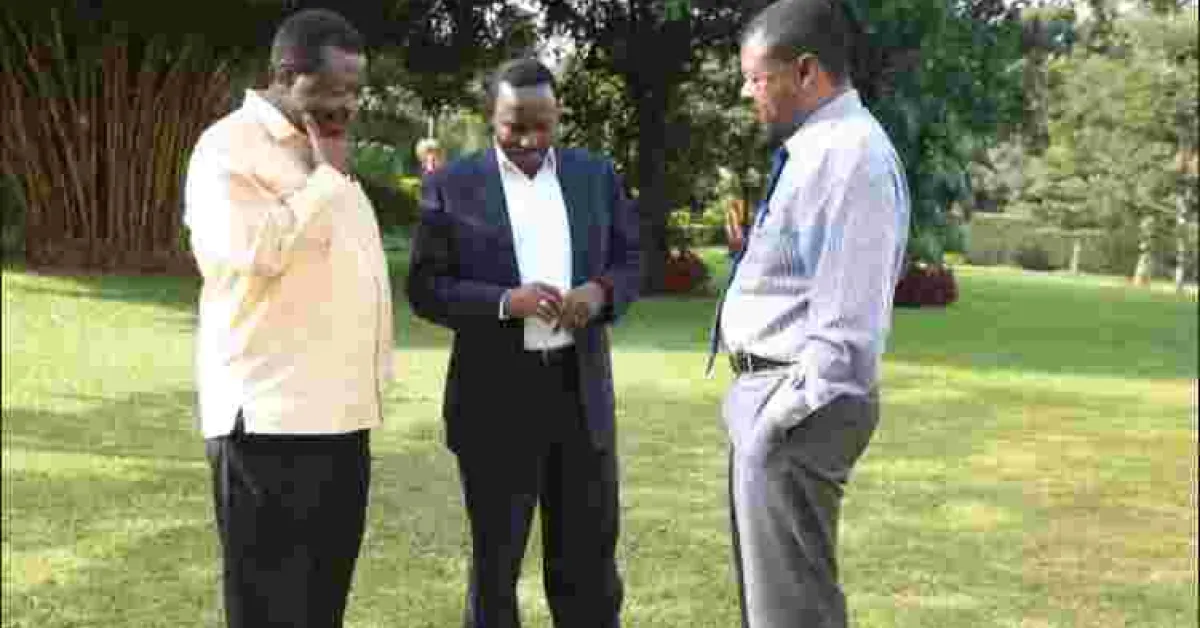 Kalonzo, Wetang'ula, Mudavadi 'Cry Foul' after Raila Fails to Consult them Before Meeting President Uhuru