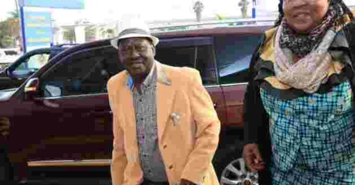 Raila Departs to South Africa for Winnie Mandela's Funeral