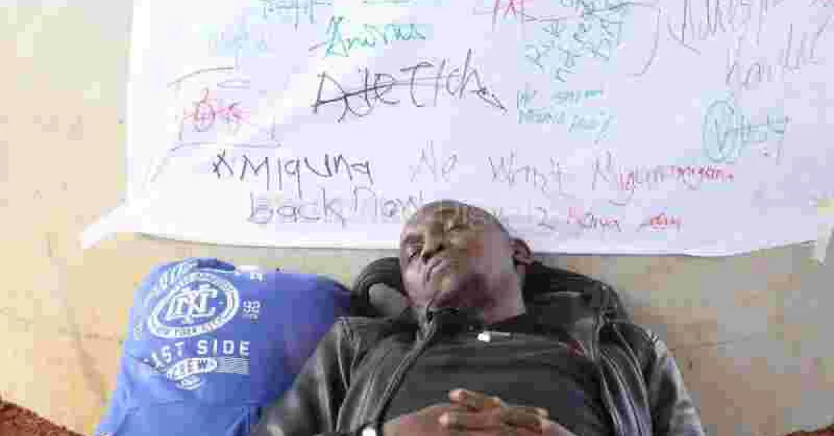 Activist Goes on Hunger Strike until Gov't Allows Deported Miguna Miguna Back to Kenya