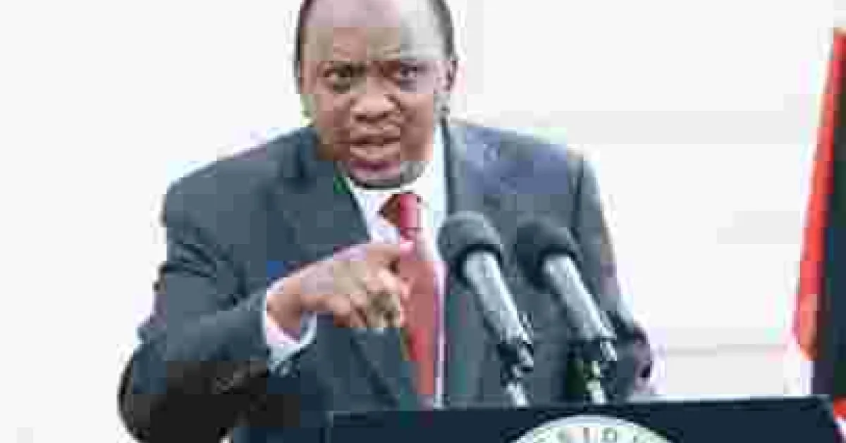 No Mercy for Looters of Public Funds, President Kenyatta Warns State Officials