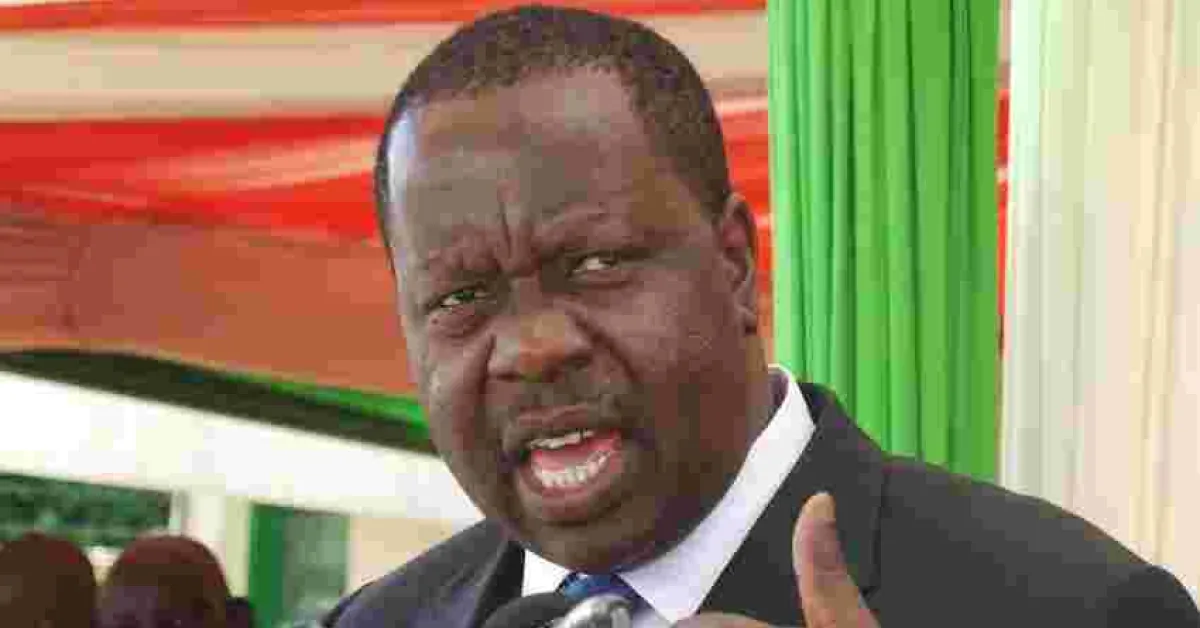 Withdrawal of Bodyguards from VIPs Unstoppable, Interior CS Fred Matiang'i Says