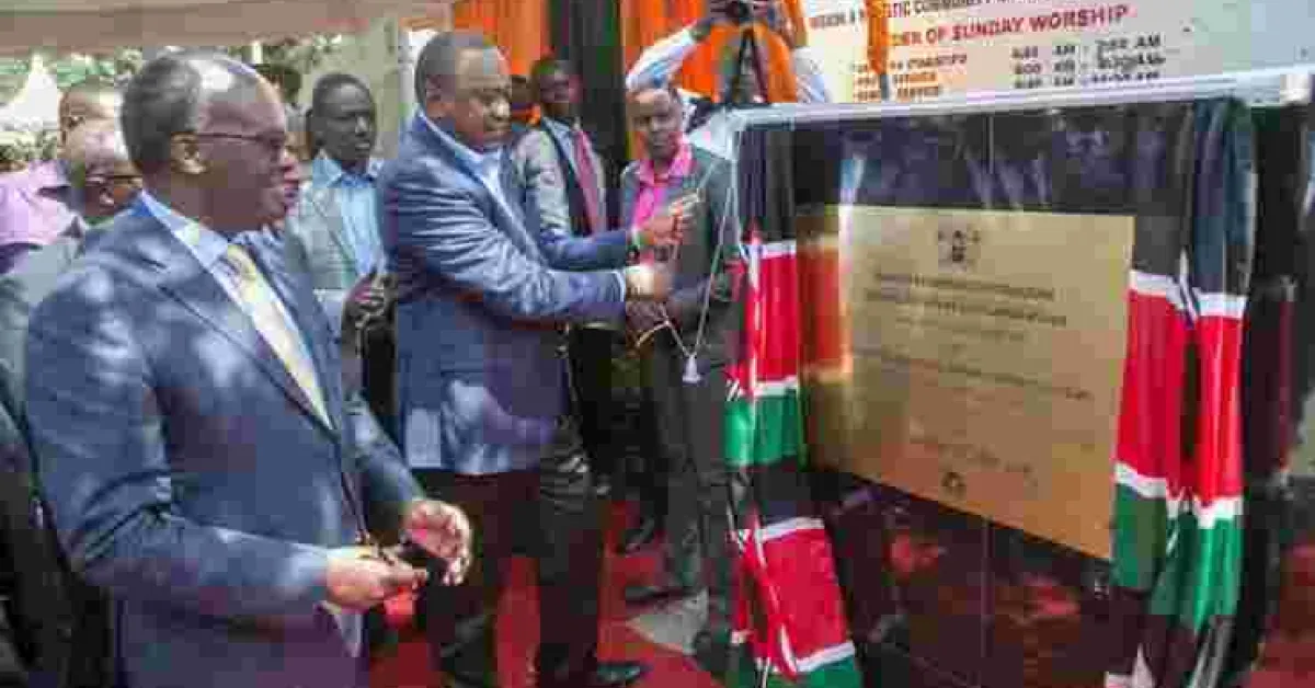 President Kenyatta Launches Construction of Sh2.7 Billion Roads in Nairobi's Eastlands Area